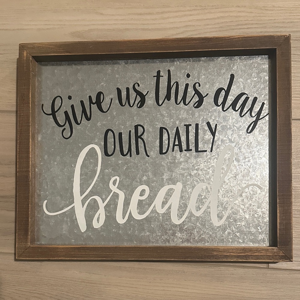 Rustic Wall Art with Inspirational Quote